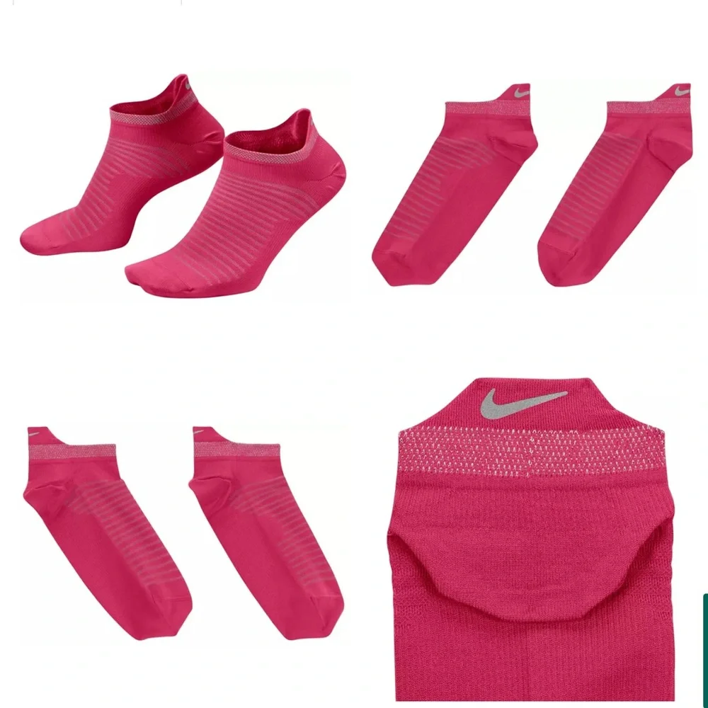 NWT 2 Pairs of Nike Spark Lightweight No-Show Running Socks Women 9.5-11 M 8-9.5
